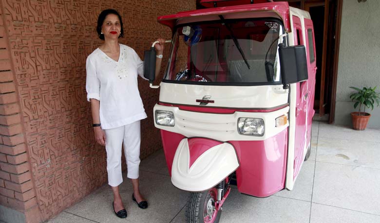 Women-only auto-rickshaw service starts in Pakistan