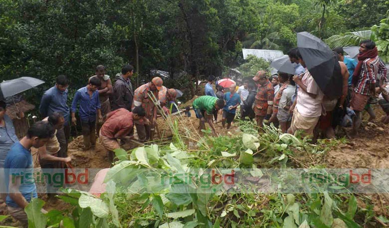 5 killed in Bandarban landslide