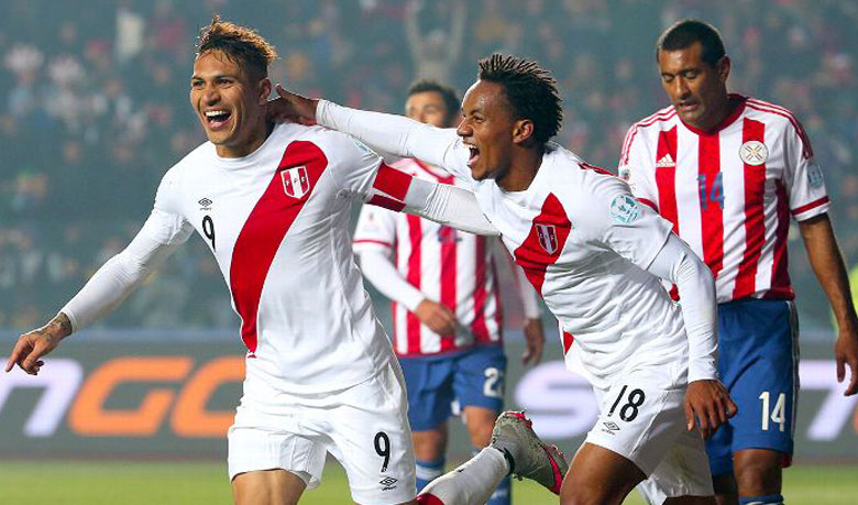Peru beat Paraguay to clinch third place at Copa