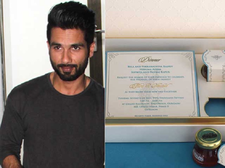 10 outfits designed, 500 guests invited for Shahid`s wedding