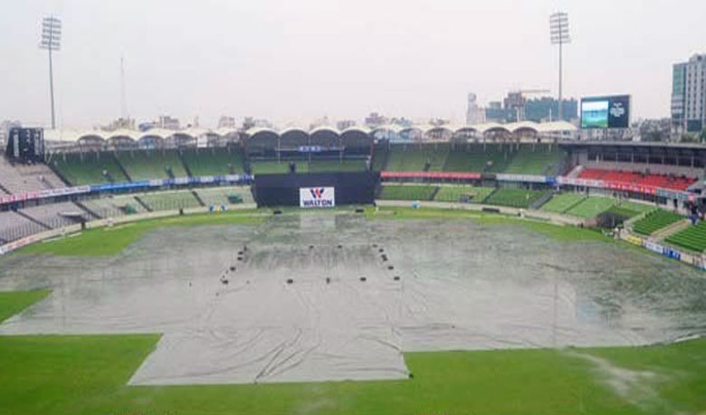 Ban v SA, 2nd Test: Heavy rain washes out second day