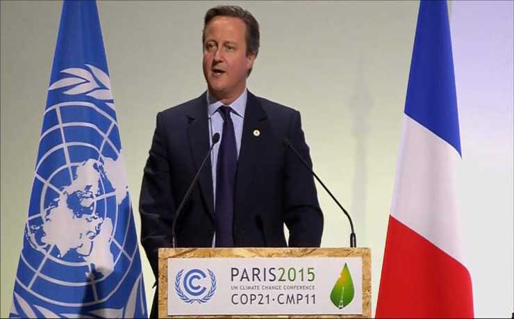 Cameron demands new global temp target