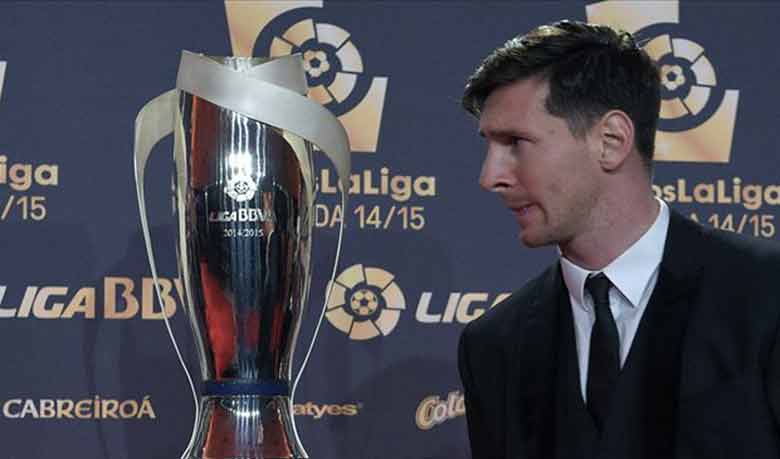 Messi named La Liga`s best player