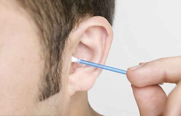 Cleaning away earwax could actually damage hearing