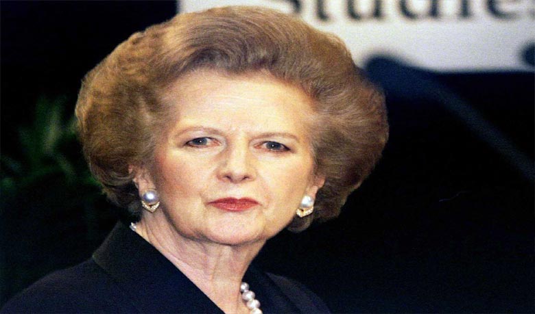 Thatcher most influential woman of past 200 yrs