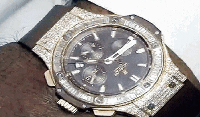 Karnataka CM`s watch costs Rs 70 lakh!