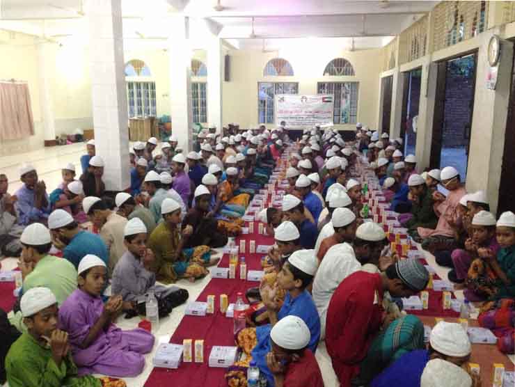 UAE embassy’s month long iftar distribution programme