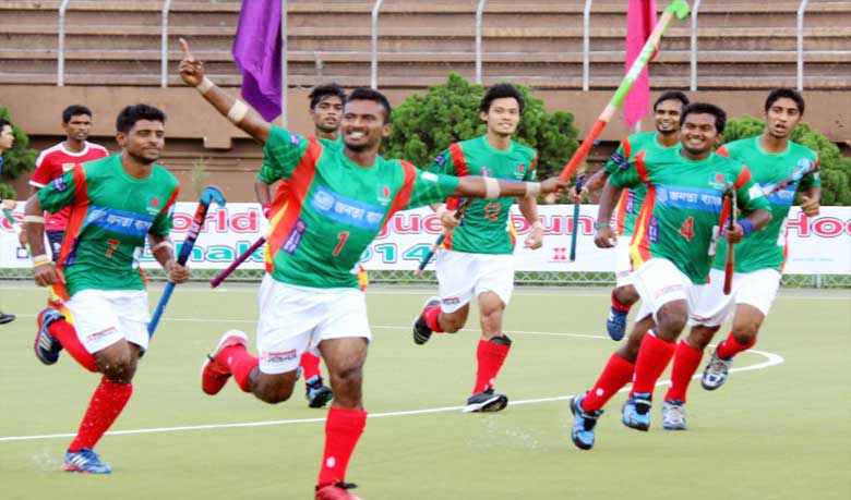 Bangladesh win hat-trick title in AHF Cup