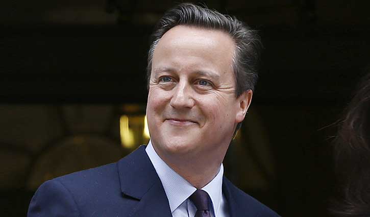 Former British PM Cameron due in Dhaka tomorrow