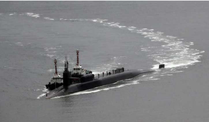 US submarine makes South Korea port call