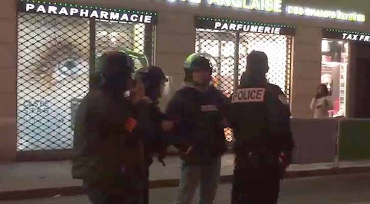 Policeman, suspected gunman shot dead in Paris 'terror attack'