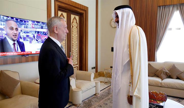 US defence secretary visits Qatar