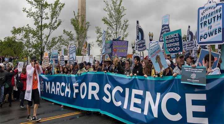 March for science: Protesters call for science respect