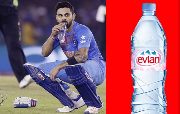 Virat Kohli costs Rs 600 for per litre drinking water