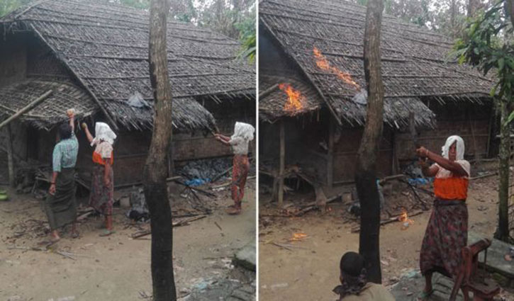 Myanmar holds Rohingyas accountable for arson attack!