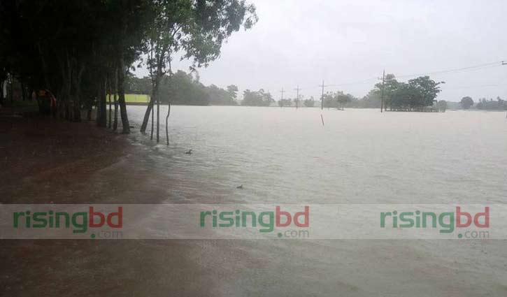 Floods in different upazilas of Chittagong