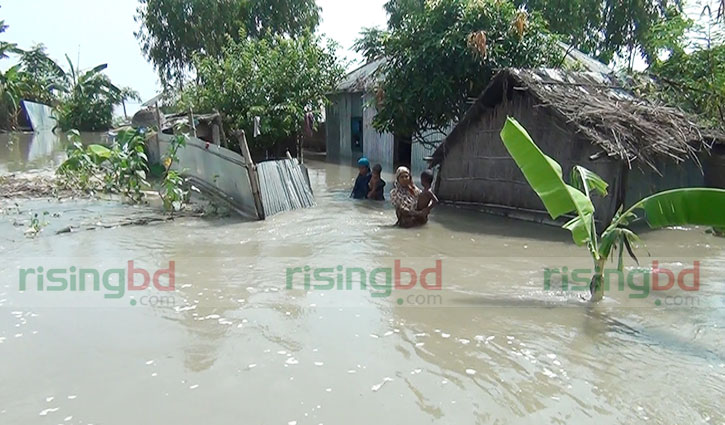 Flood-hit people face food crisis in Kurigram