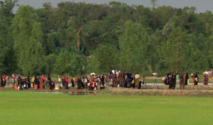 Gunfire heard near Bangladesh border