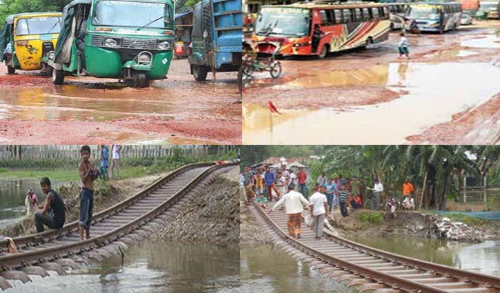 Take quick steps to repair roads, railways