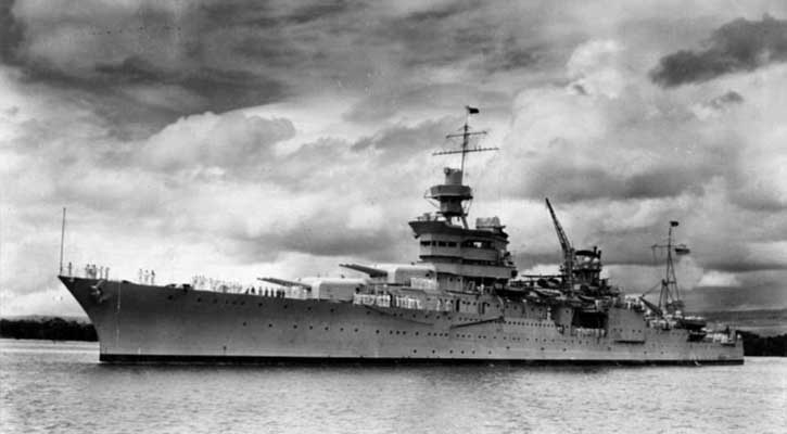 USS Indianapolis is found after 72 years on the sea bed