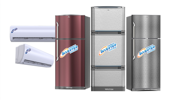 Walton manufactures power saving inverter technology fridges, ACs