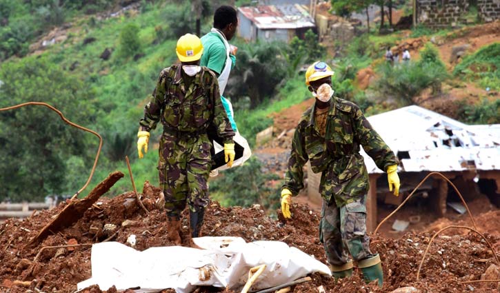 Sierra Leone: Death toll from landslide nears 500
