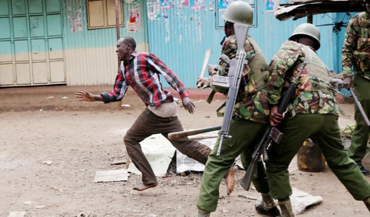 Post-poll violence kills 5 in Kenya