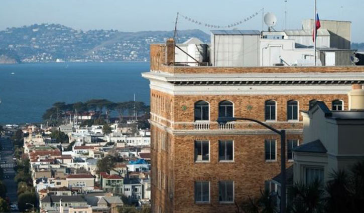 US orders Russia to close consulate in San Francisco
