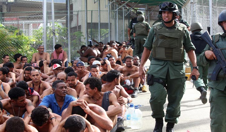 37 killed in gun battle at Venezuelan prison