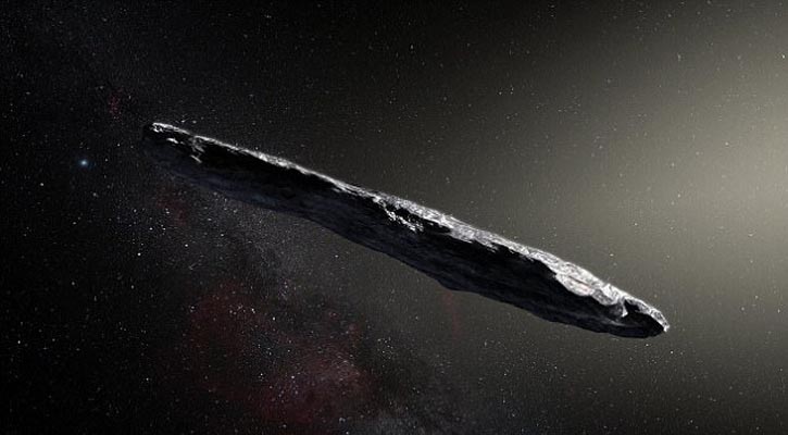 Has an alien probe entered our solar system?