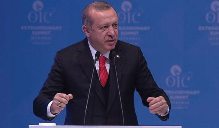 Erdogan calls for recognition of Jerusalem as Palestine capital