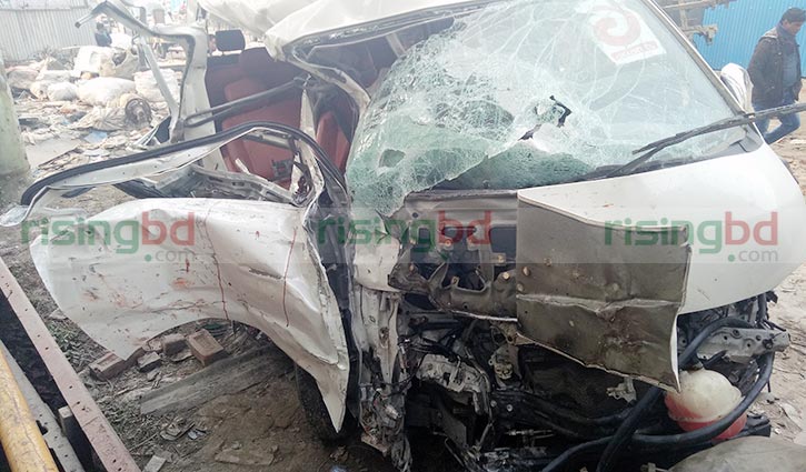 Faridpur road accident kills 2