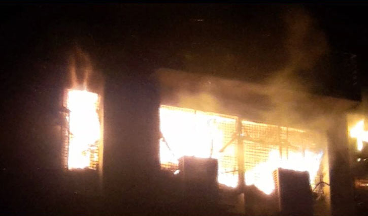 Fire in N’ganj UCB, security guard burnt alive