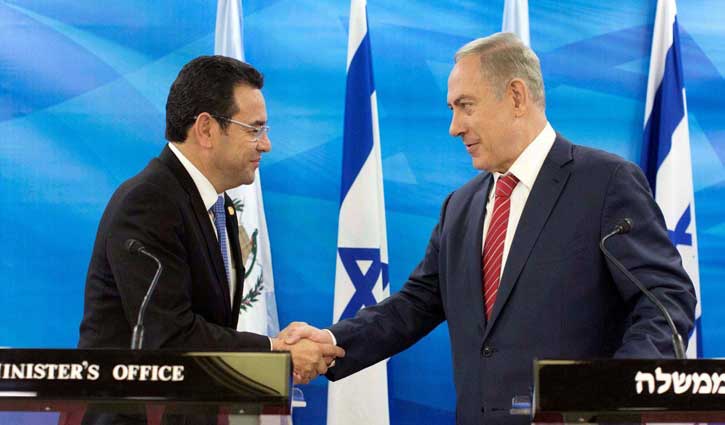 Guatemala to move embassy to Jerusalem
