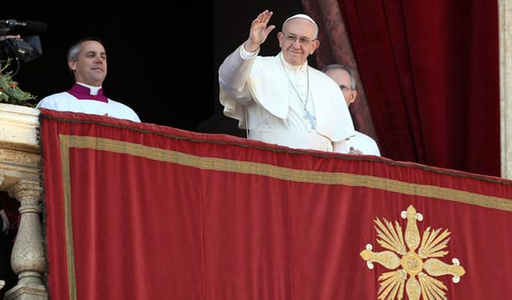 Pope calls for two-state solution