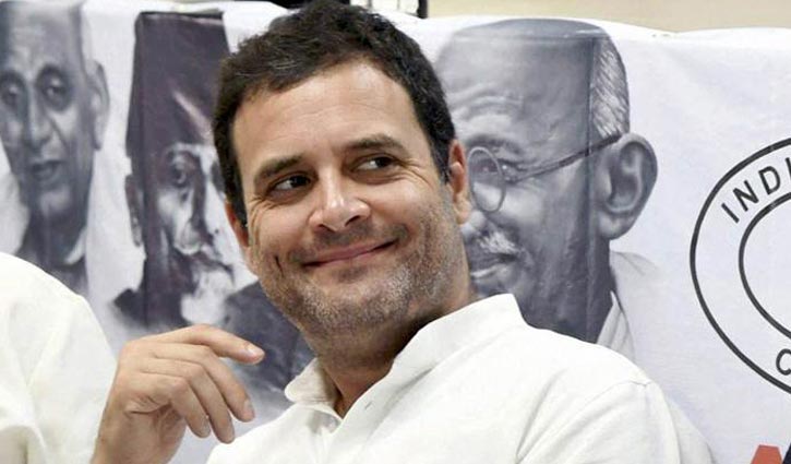 India’s Congress party names Rahul Gandhi president