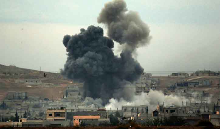 Dozens of civilians killed in Syria air strikes