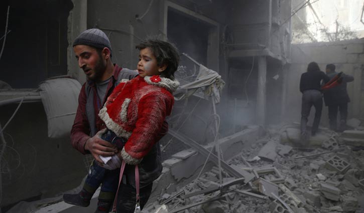 Syria's Eastern Ghouta suffers 250 civilian deaths