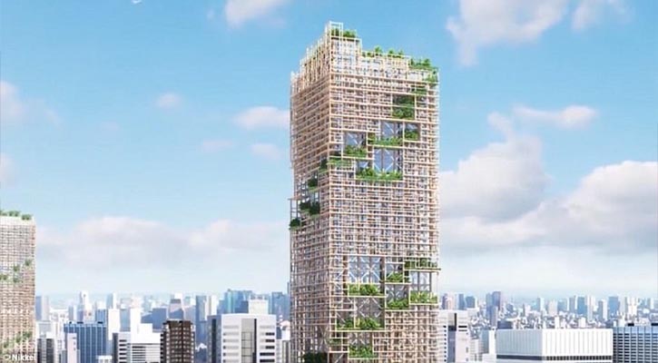 World’s tallest wooden skyscraper will be built in Tokyo