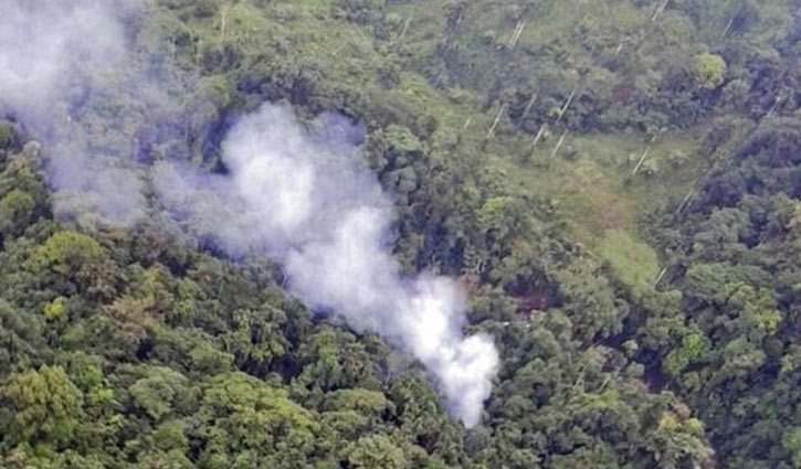 7 dead in Colombia military helicopter crash