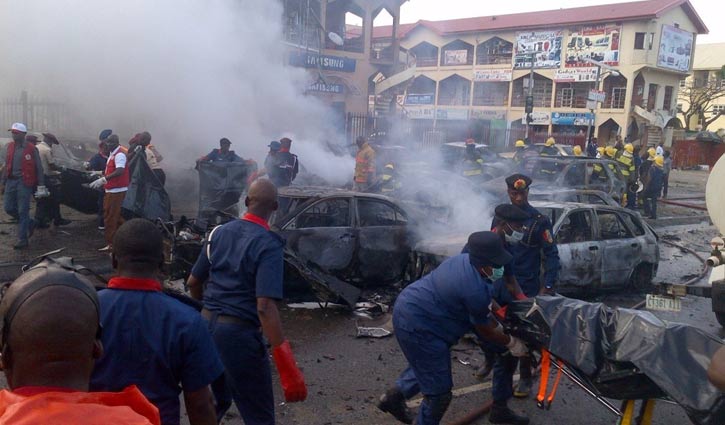 Suicide blasts kill 18 in Nigeria
