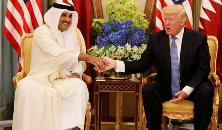 Trump thanks Qatar for combating terrorism