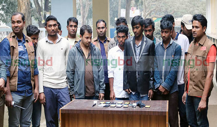14 held for fraudulence in admission test