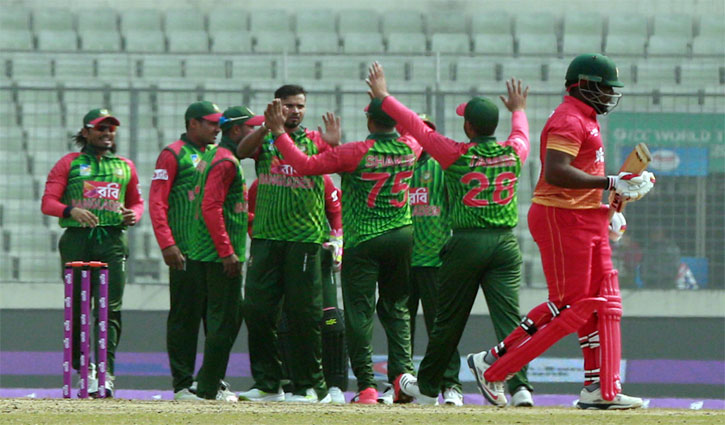 Tri-nation series: Bangladesh in driving seat