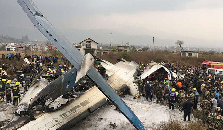 US-Bangla aircraft crashes in Kathmandu