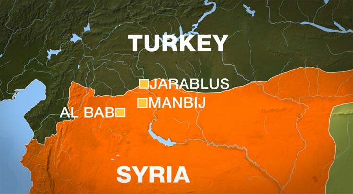 Suicide bombers kill dozens near Al Bab