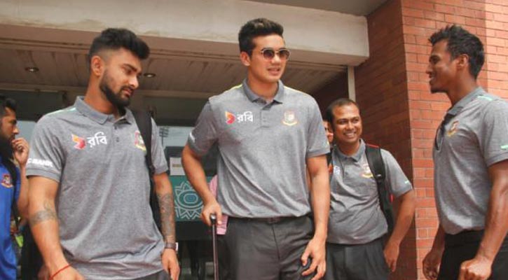 Bangladesh team depart for Sri Lanka