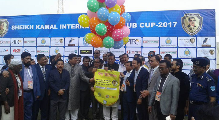Sheikh Kamal Int'l football tournament kicks off