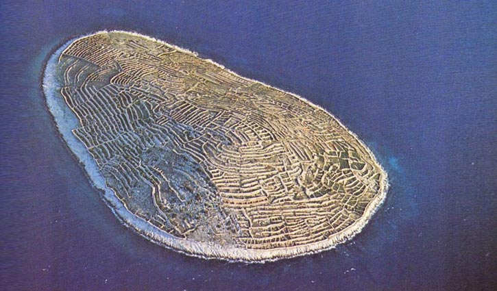 This Croatian island looks like a giant fingerprint
