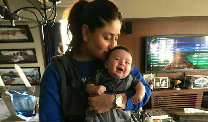 Kareena's candid picture with son goes viral